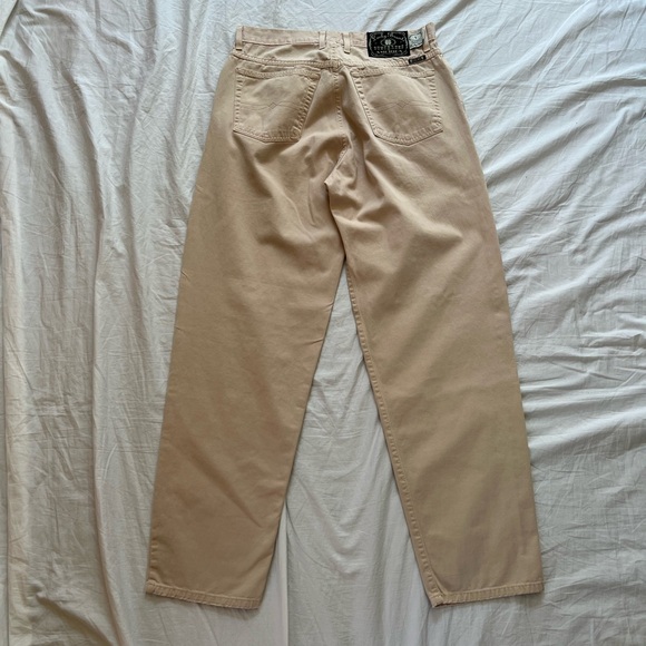 Vintage cream colored Lucky Brand USA Made pants Men’s 34x32 - Picture 7 of 8